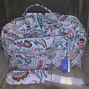 Vera Bradley's Iconic Weekender Travel Bag in Makani Paisley